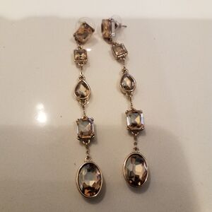 Copper Drop Earrings